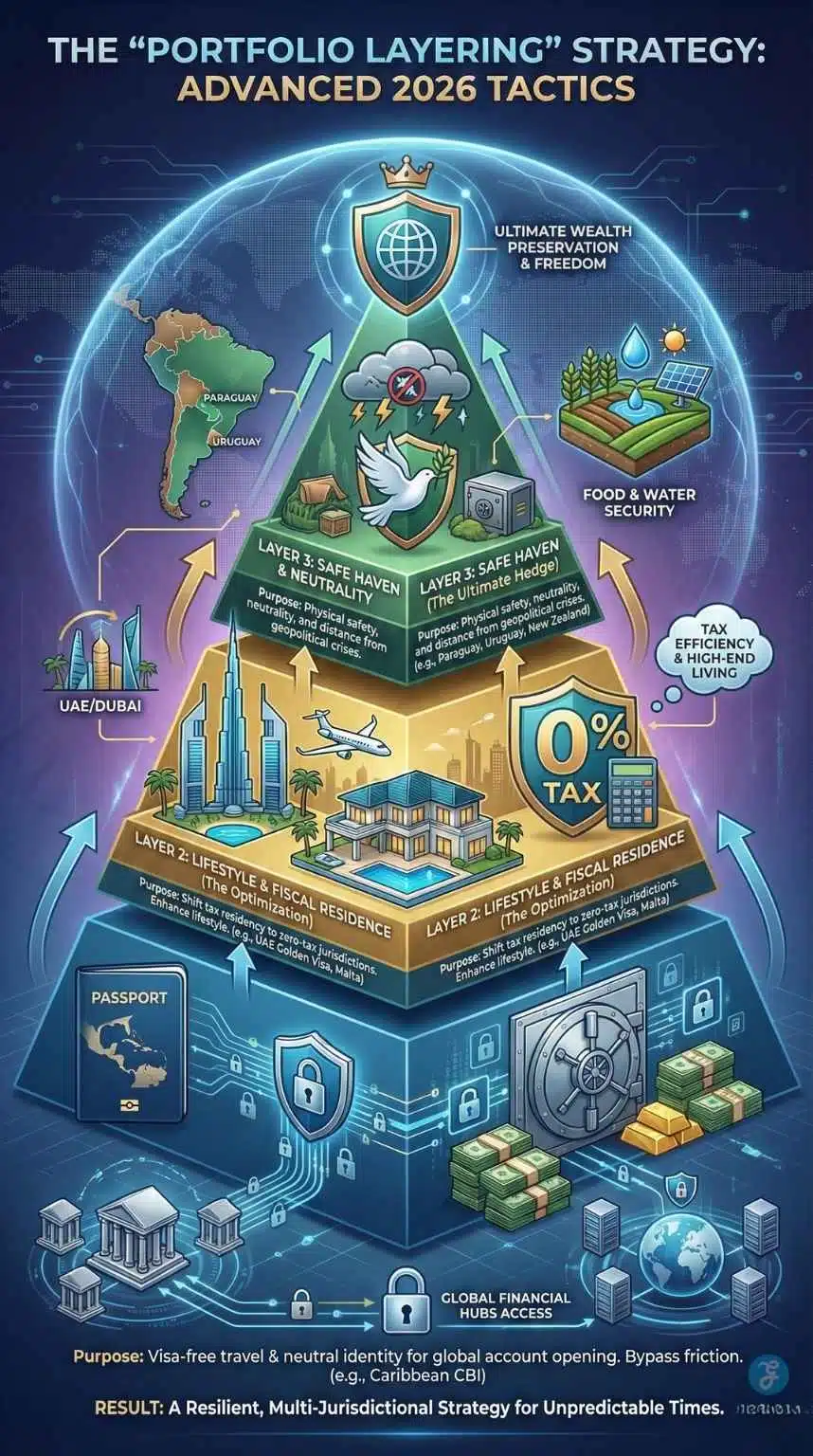 Plan B Passport portfolio layering