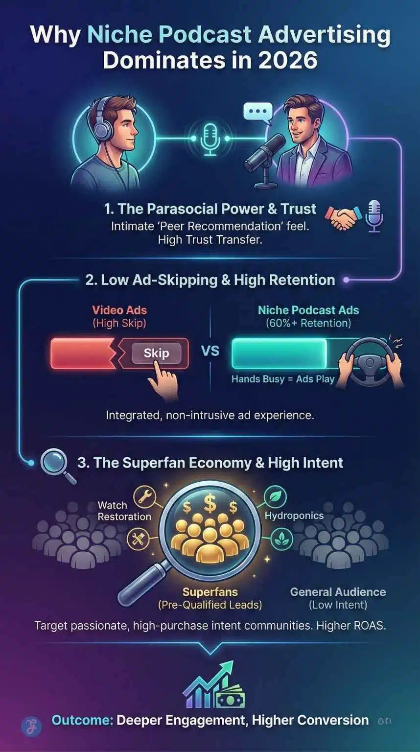 Podcast Advertising niche podcast