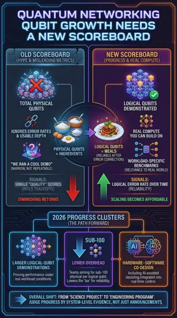 Quantum Networking Qubit Growth Needs A New Scoreboard