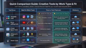 Quick Comparison Guide (Best For, Free Vs Paid, Platforms)