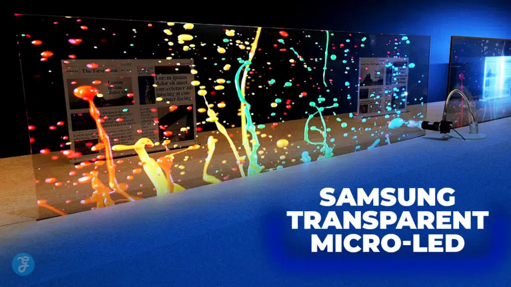 Samsung Transparent Micro-LED