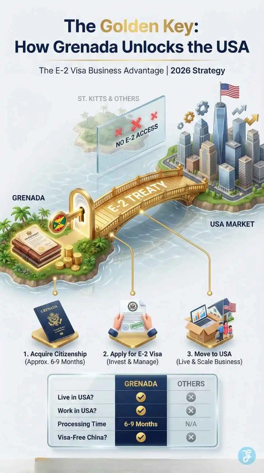St Kitts vs Grenada citizenship for business