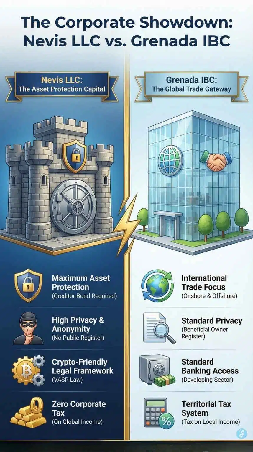 St Kitts vs Grenada citizenship for business