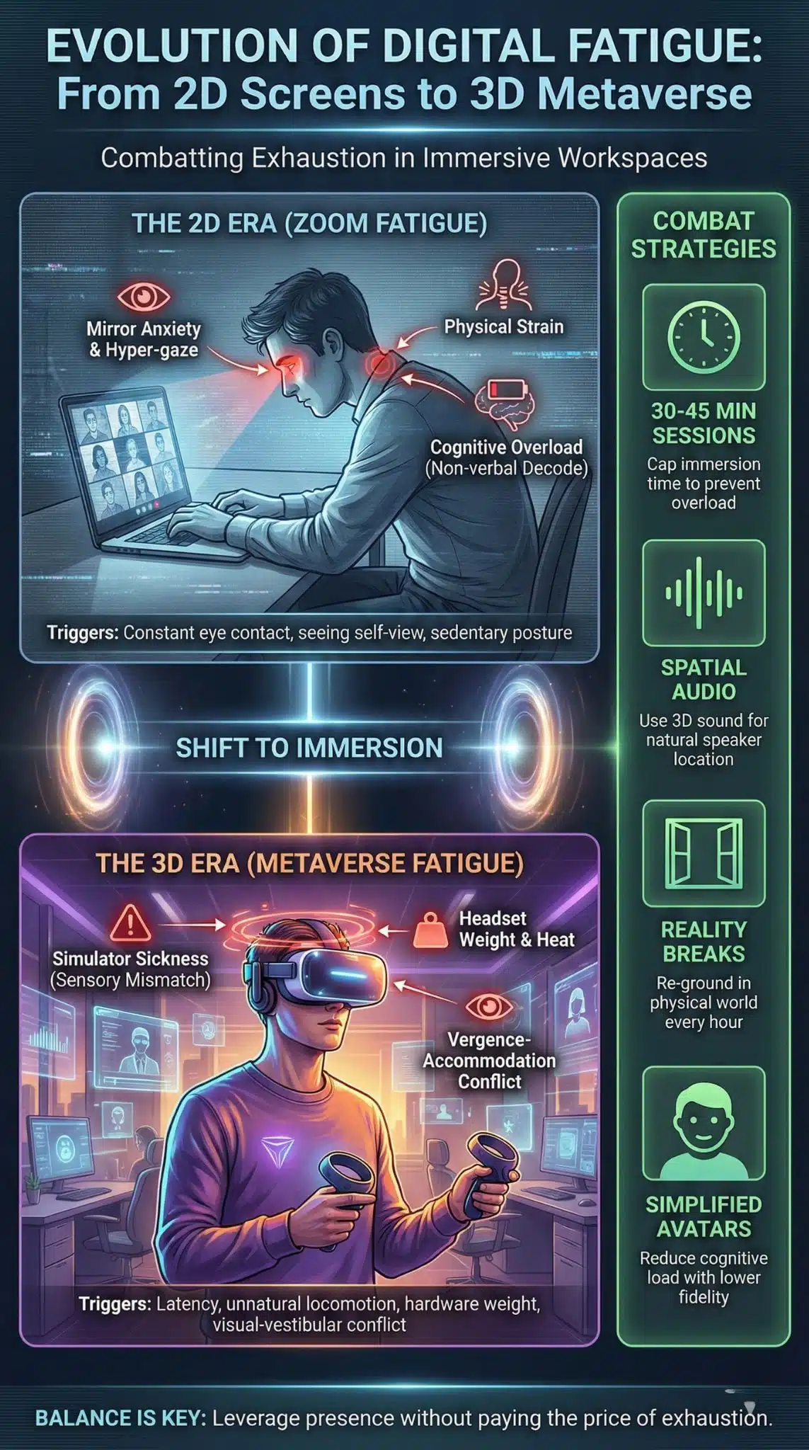 combatting zoom fatigue metaverse