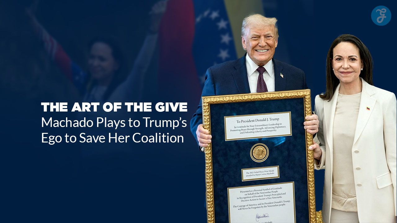 Machado Trump Nobel gesture