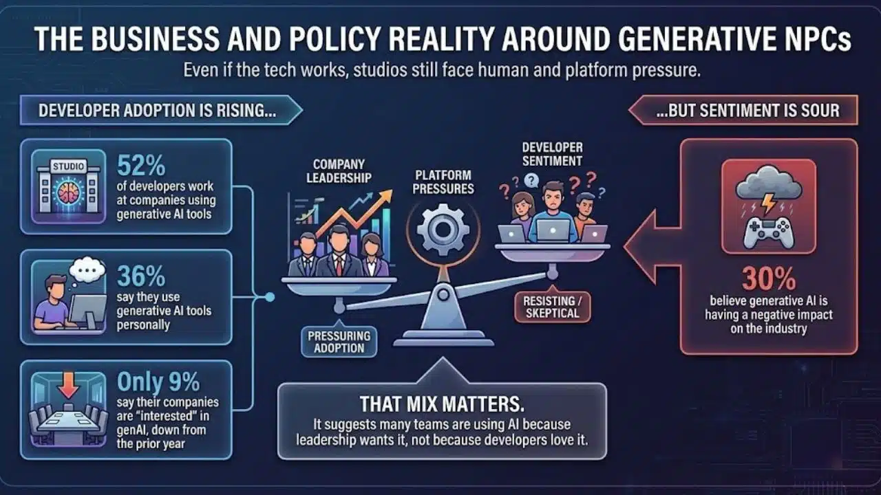 The Business And Policy Reality Around Generative NPCs