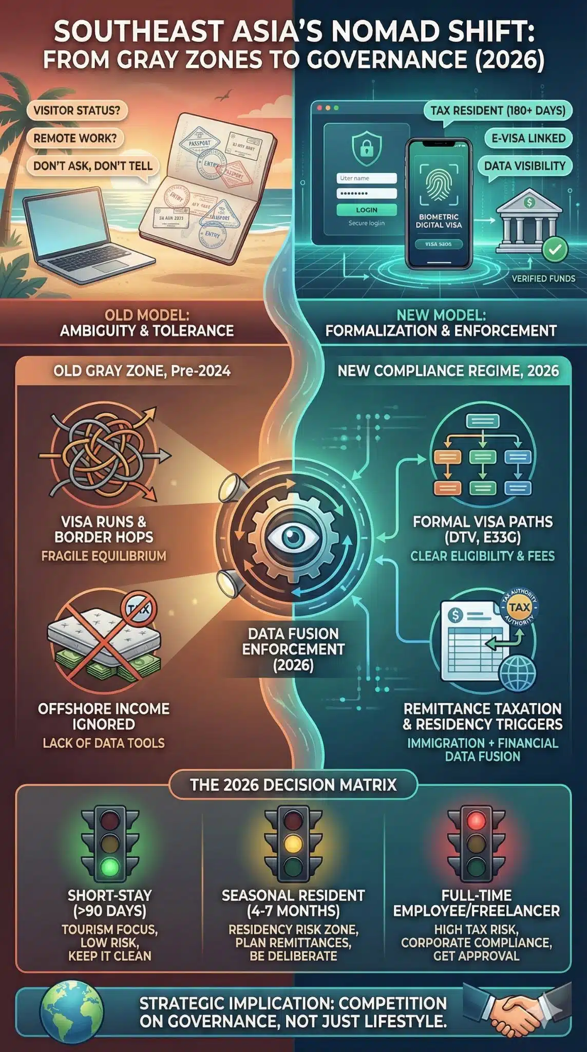 Digital Nomad Visa Tax Crackdown 2026