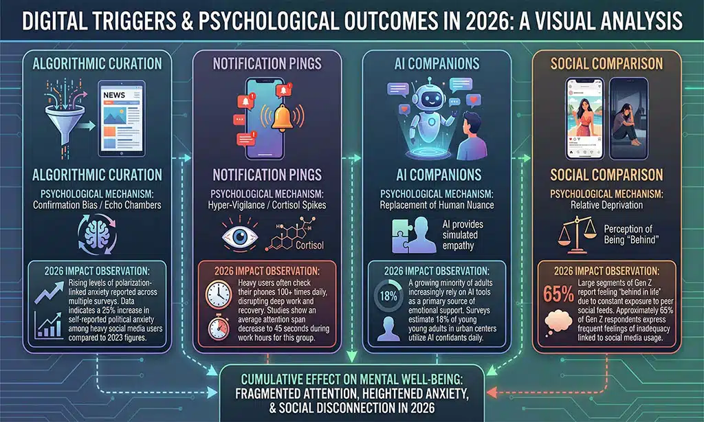 Digital Triggers and Psychological Outcomes in 2026