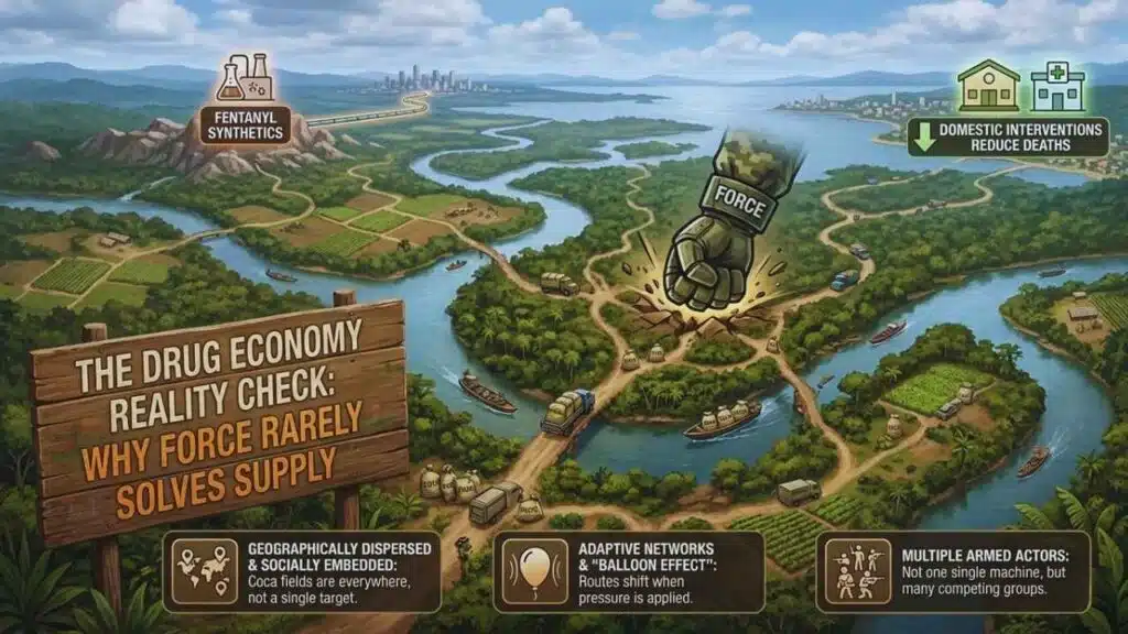 The Drug Economy Reality Check: Why Force Rarely Solves Supply