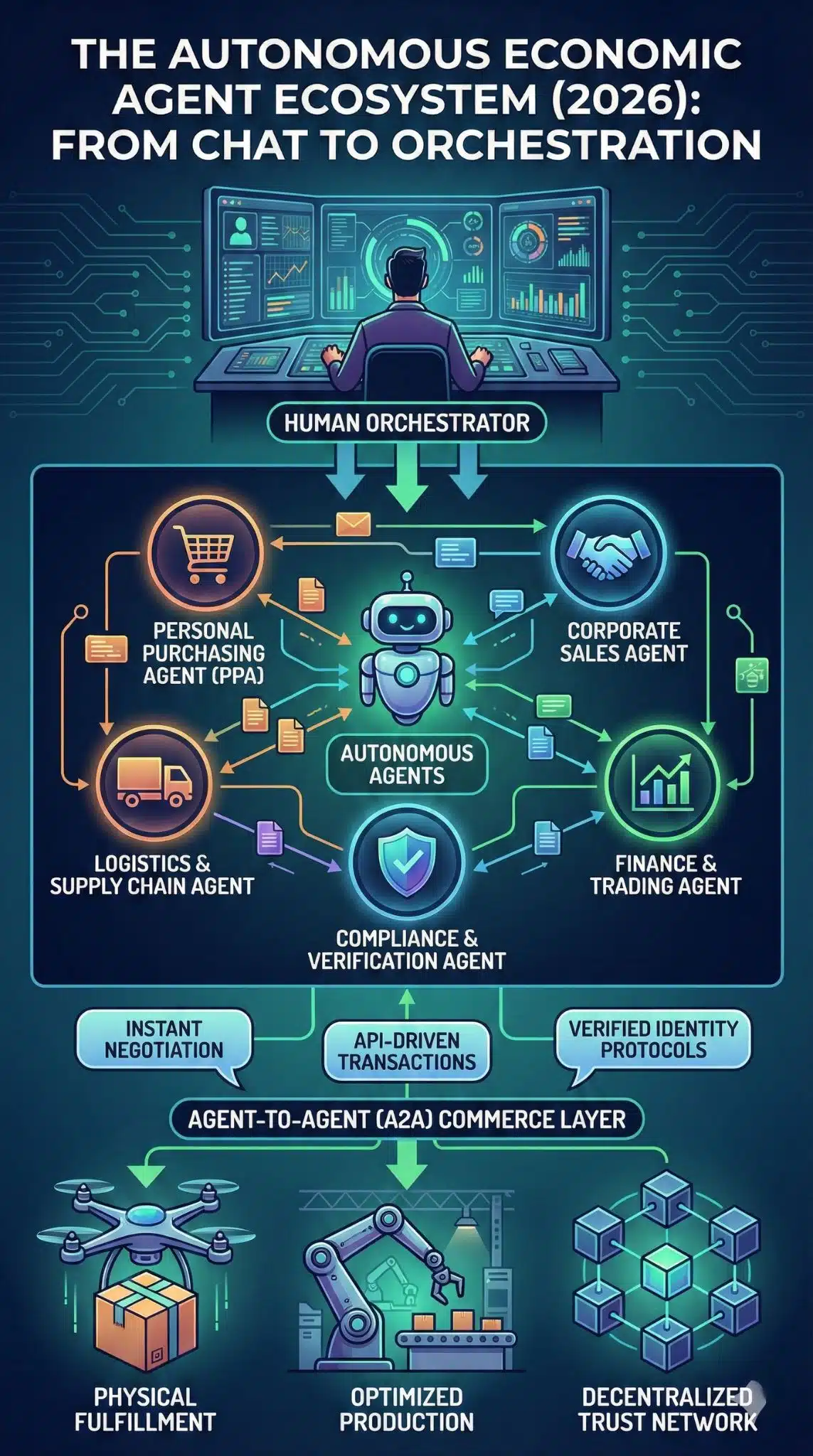 Autonomous Economic Agents