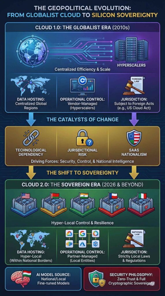 The Geopolitical Evolution of Digital Borders and SaaS Nationalism
