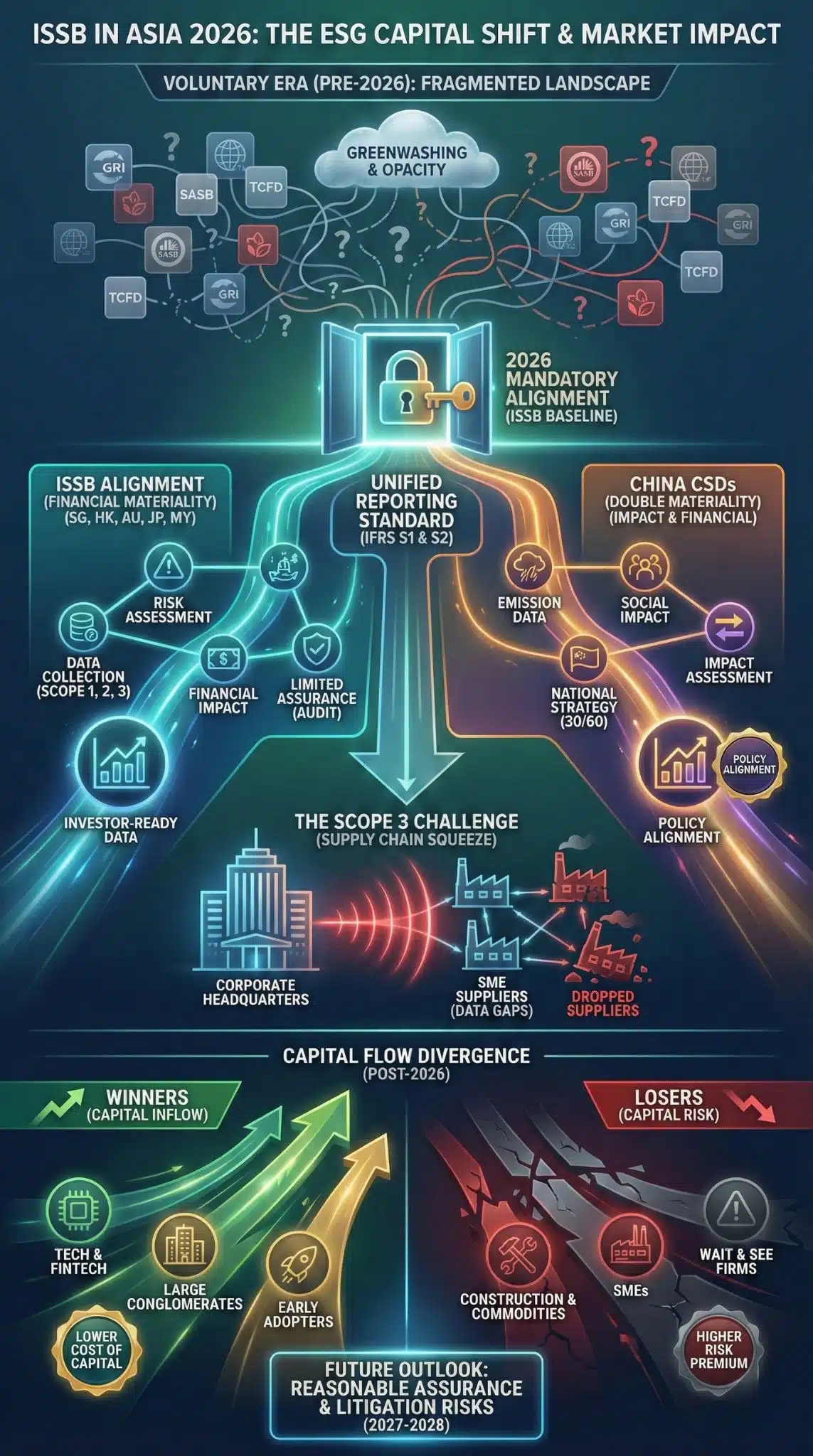 mandatory esg reporting asia 2026 issb analysis