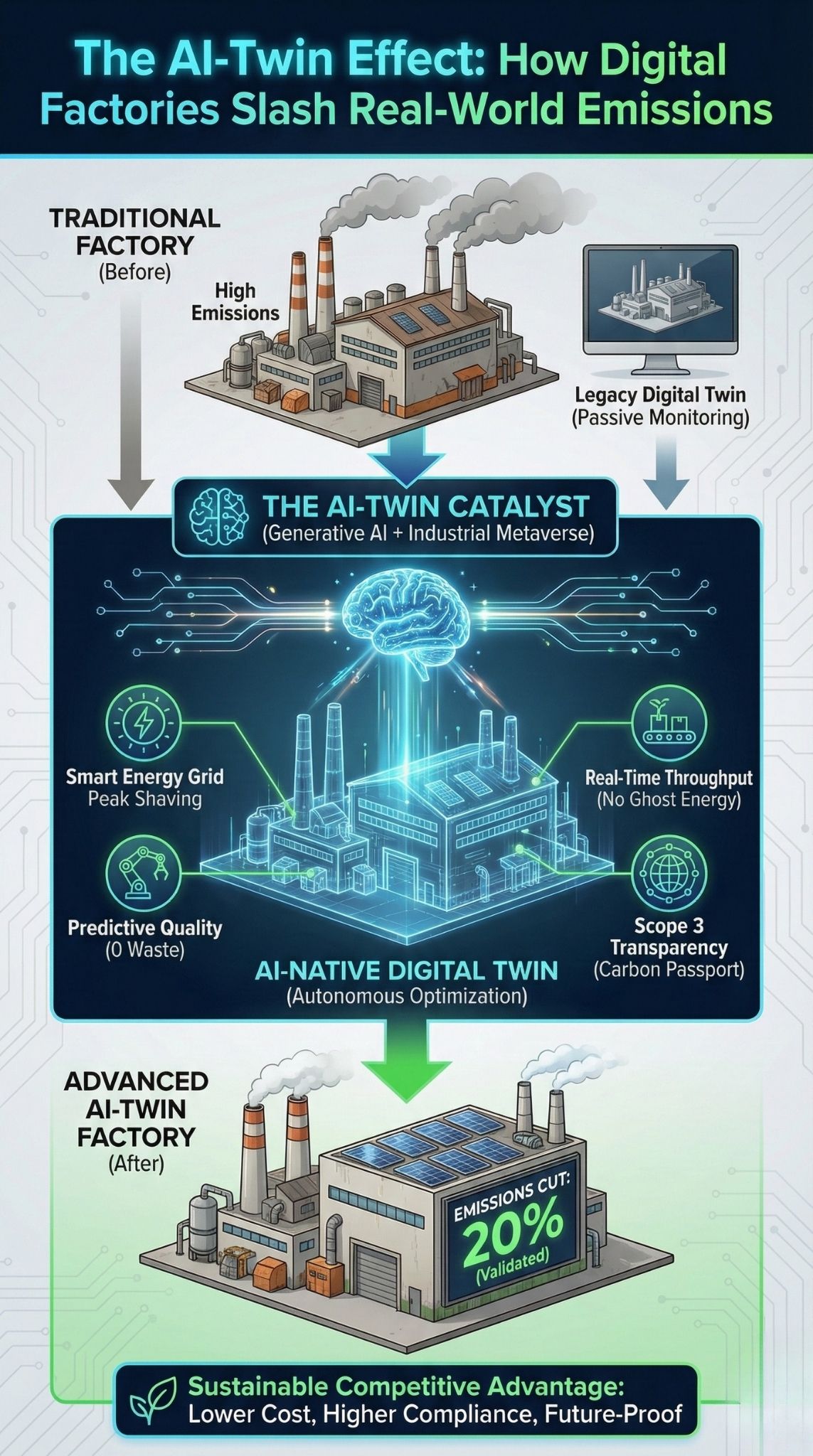 Digital Twins Factory Emissions