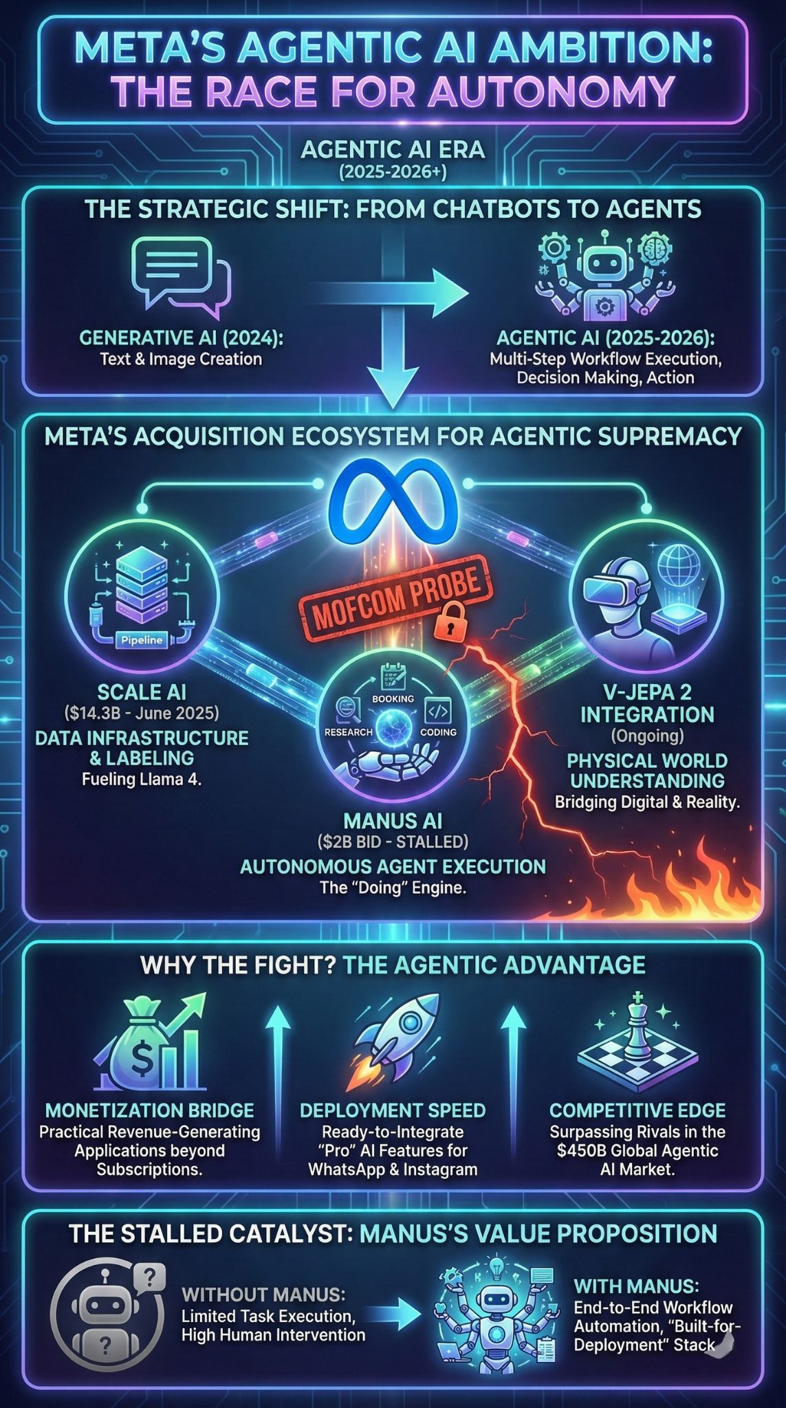 meta manus acquisition china probe analysis