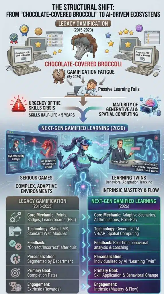 The Structural Shift: From "Chocolate-Covered Broccoli" to AI-Driven Ecosystems