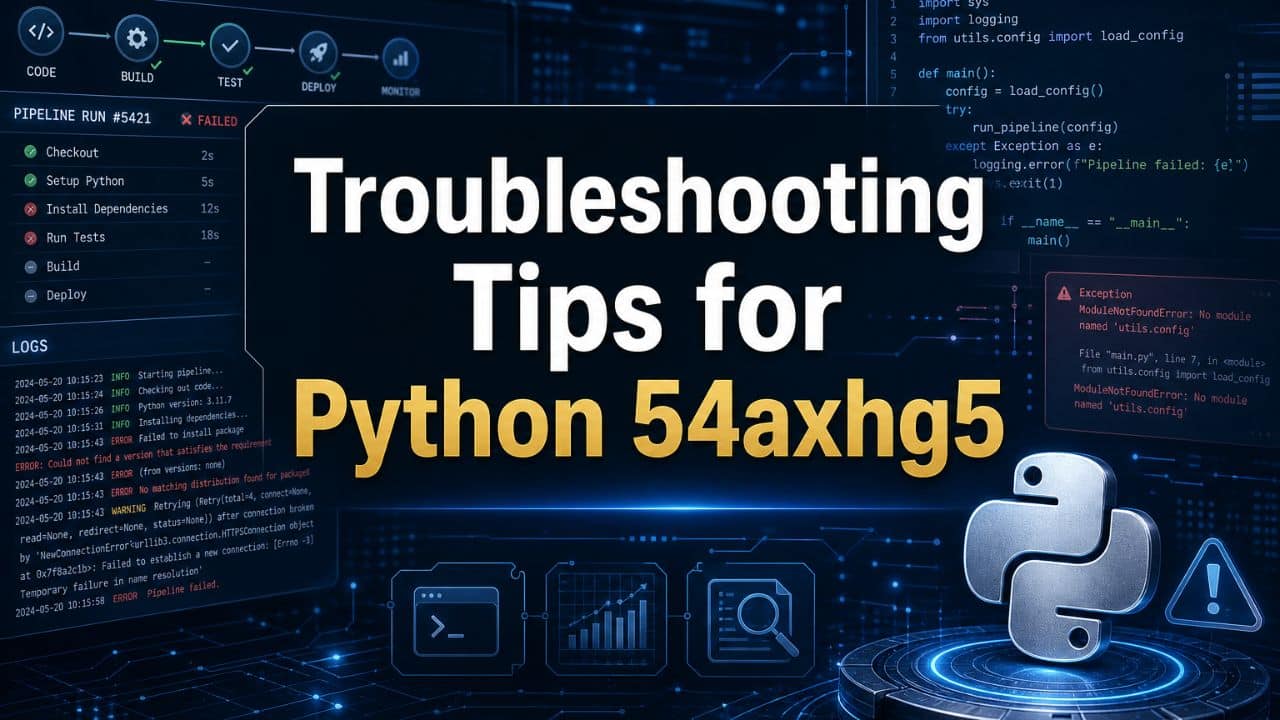 Python 54axhg5: Bug Fixing And Troubleshooting Tips [Developer’s Guide]