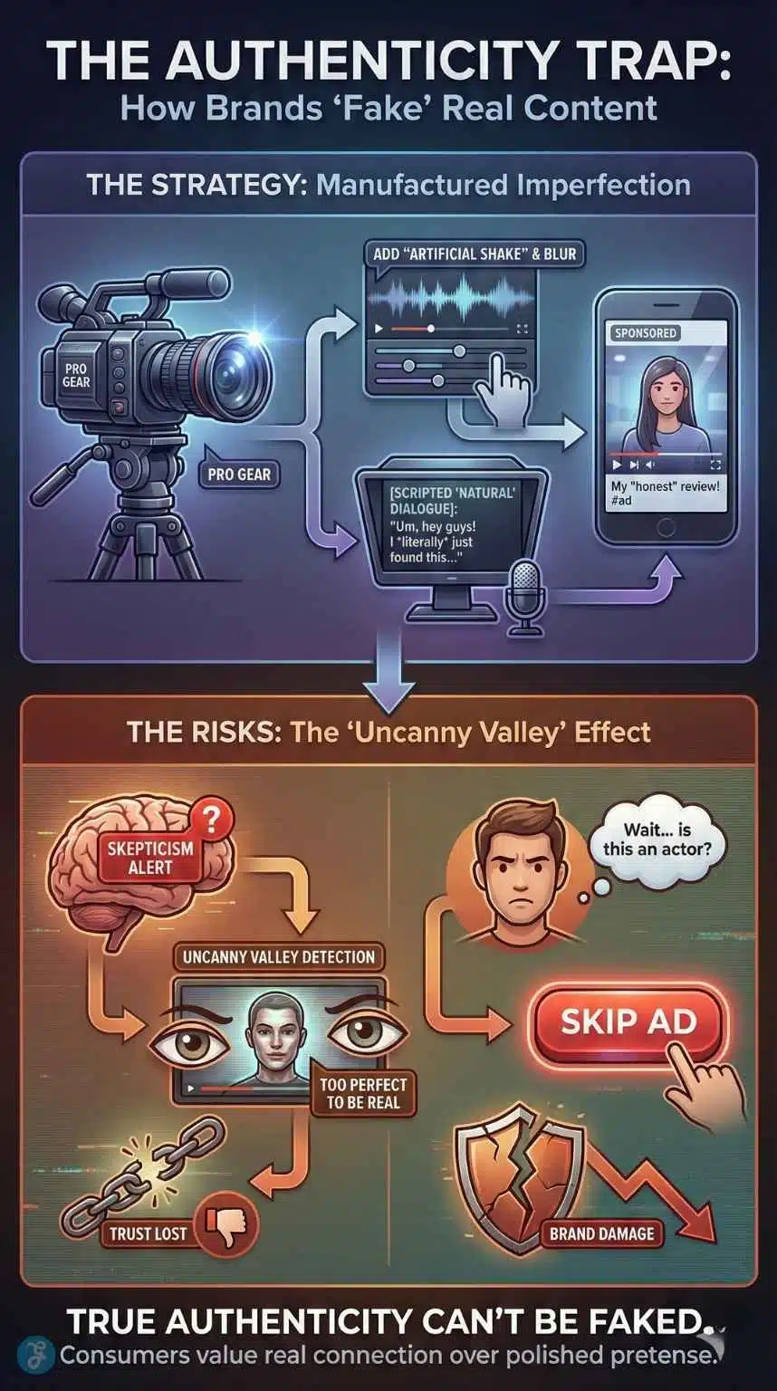 UGC Creators vs Models how brands are faking it