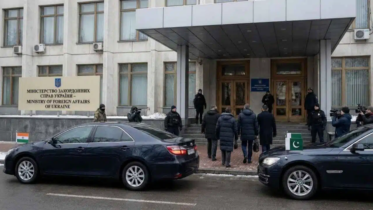 Ukraine Summons India, Pakistan Diplomats Over False Putin Attack Claim