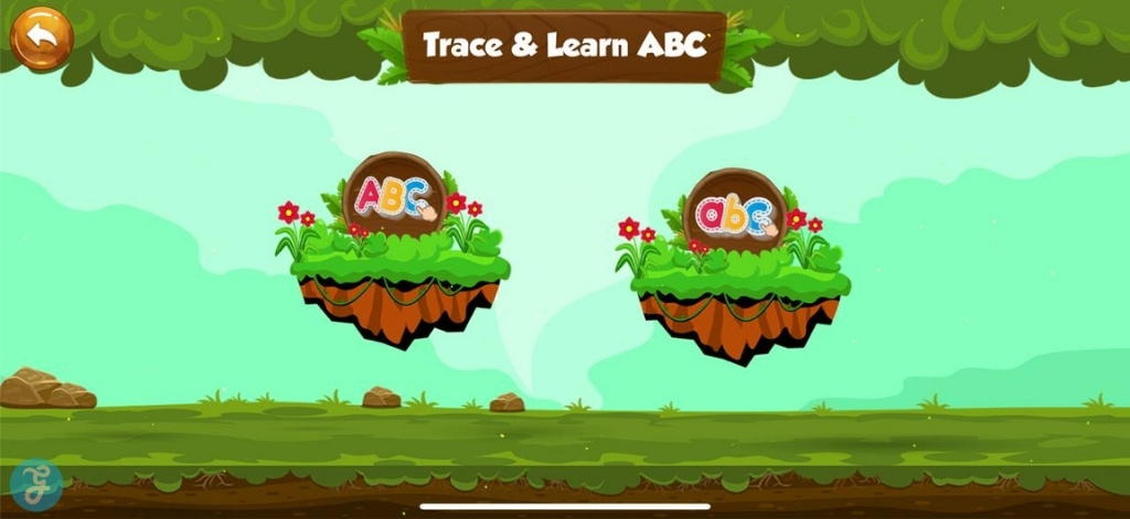 Letter Tracing Mini Game Options