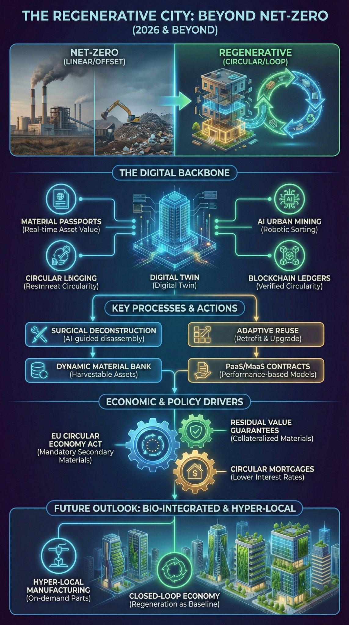 circular economy tech urban development analysis