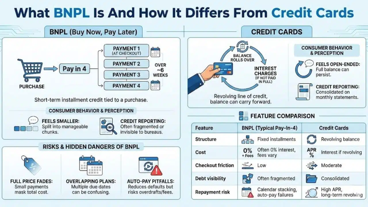 What BNPL Is And How It Differs From Credit Cards