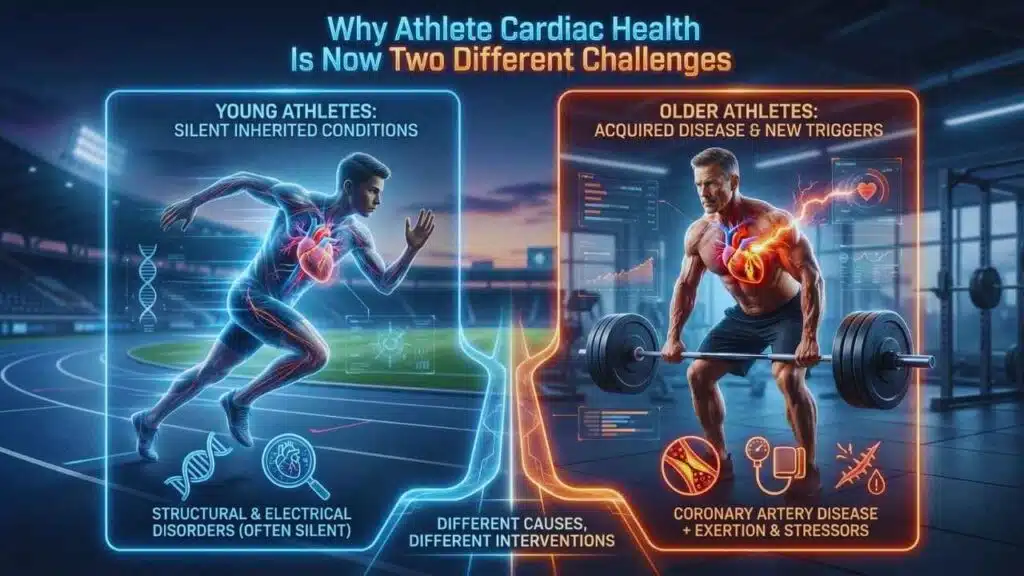 Why Athlete Cardiac Health Is Now Two Different Challenges