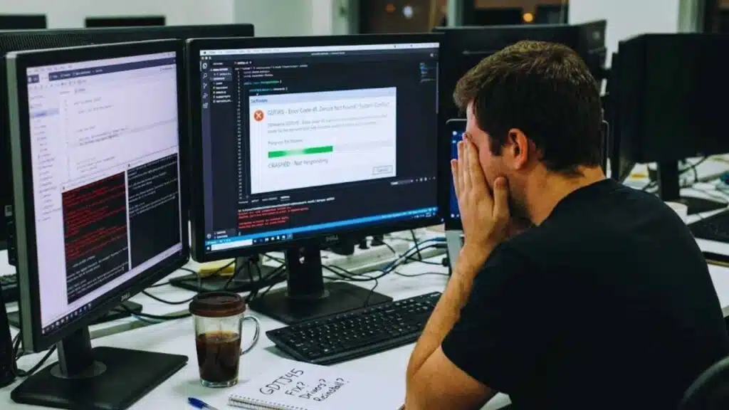 Why is Software GDTJ45 Showing Errors or Not Working Properly