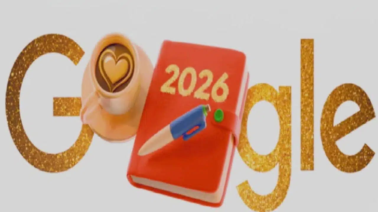 google new years day 2026 doodle