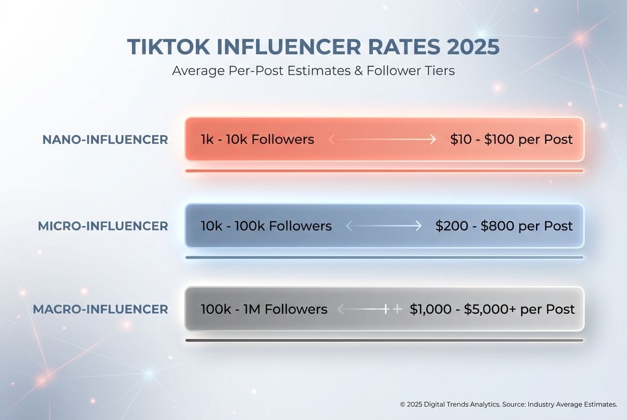 influencer rates