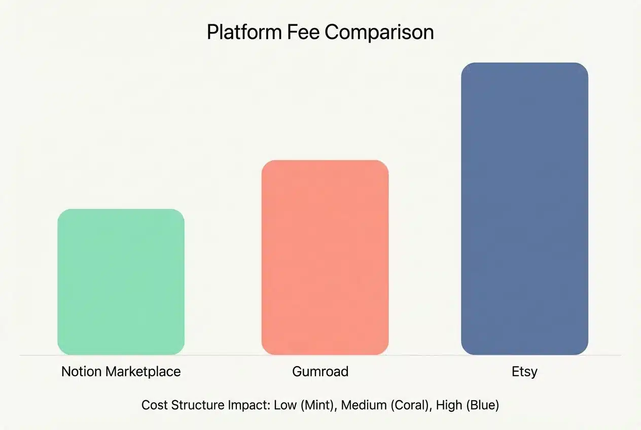 how to sell notion templates platform comparison