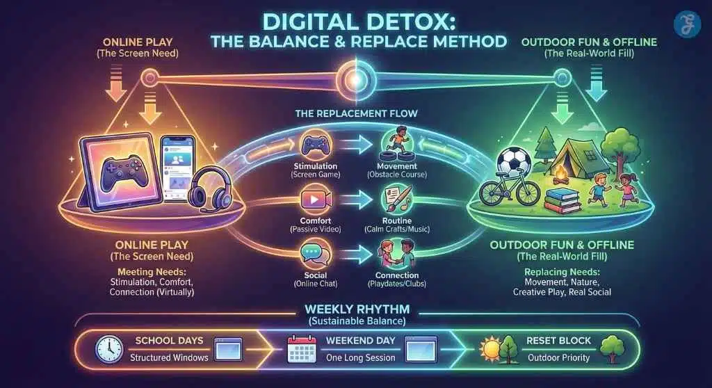 digital detox for kids