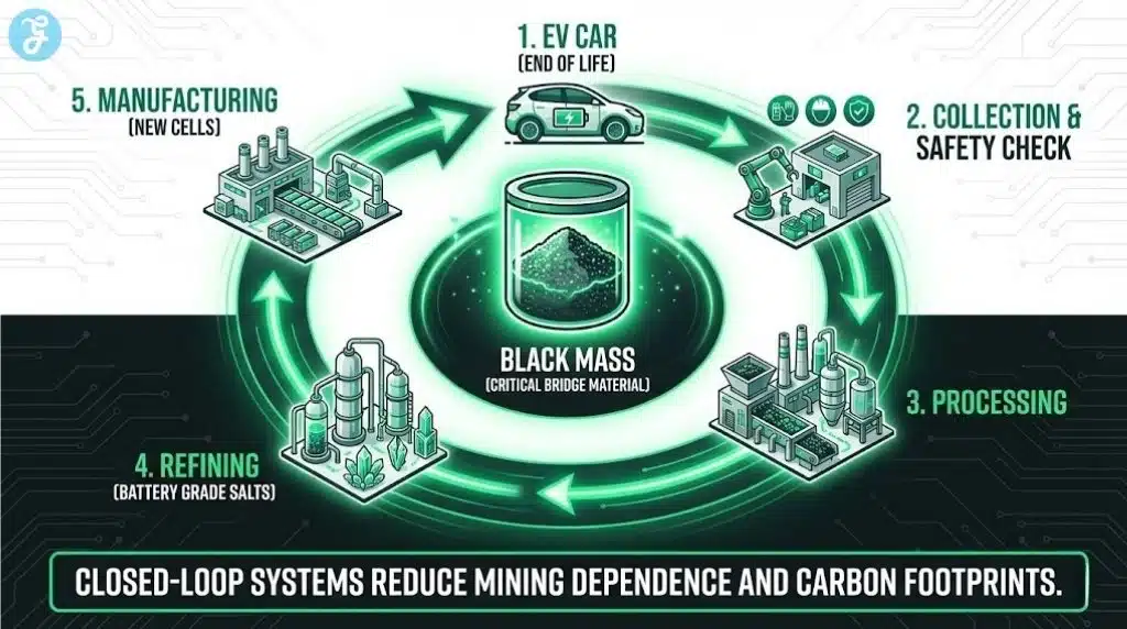 Isometric view of a smart home highlighting energy-saving devices like smart thermostats, leak detectors, and smart plugs.