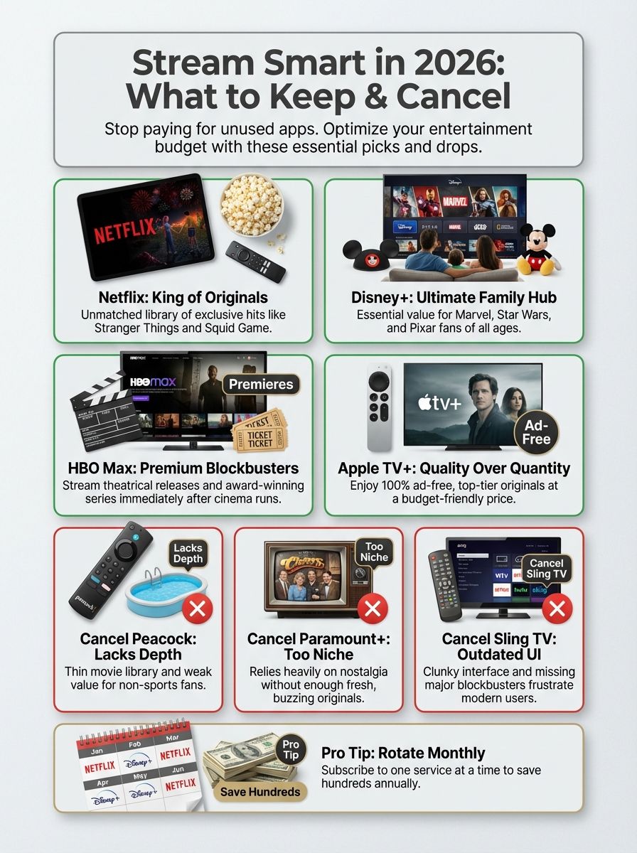 6 Best Streaming Services Worth Keeping in 2026