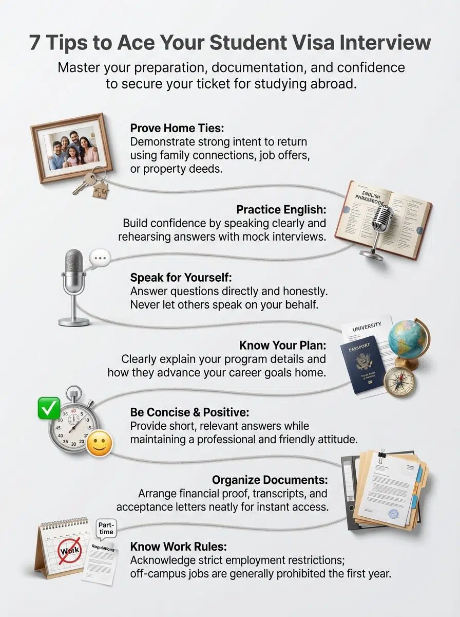 Tips For A Successful Student Visa Interview