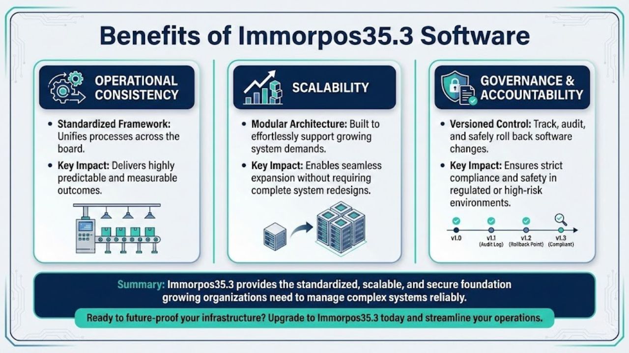 Benefits of Using Immorpos35.3 Software
