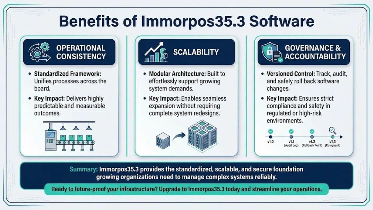 Benefits of Using Immorpos35.3 Software