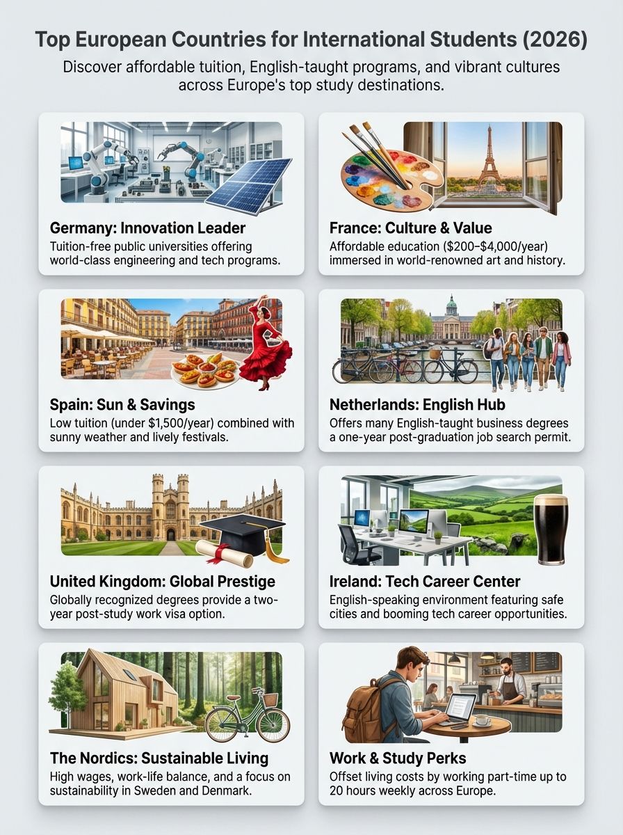 Best European Countries For International Students