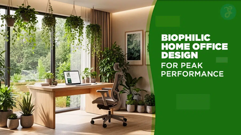 Biophilic home office design