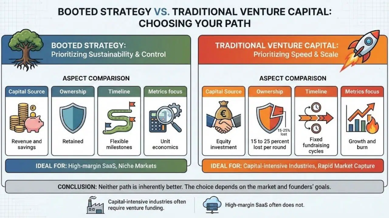 Booted Strategy Versus Traditional Venture Capital