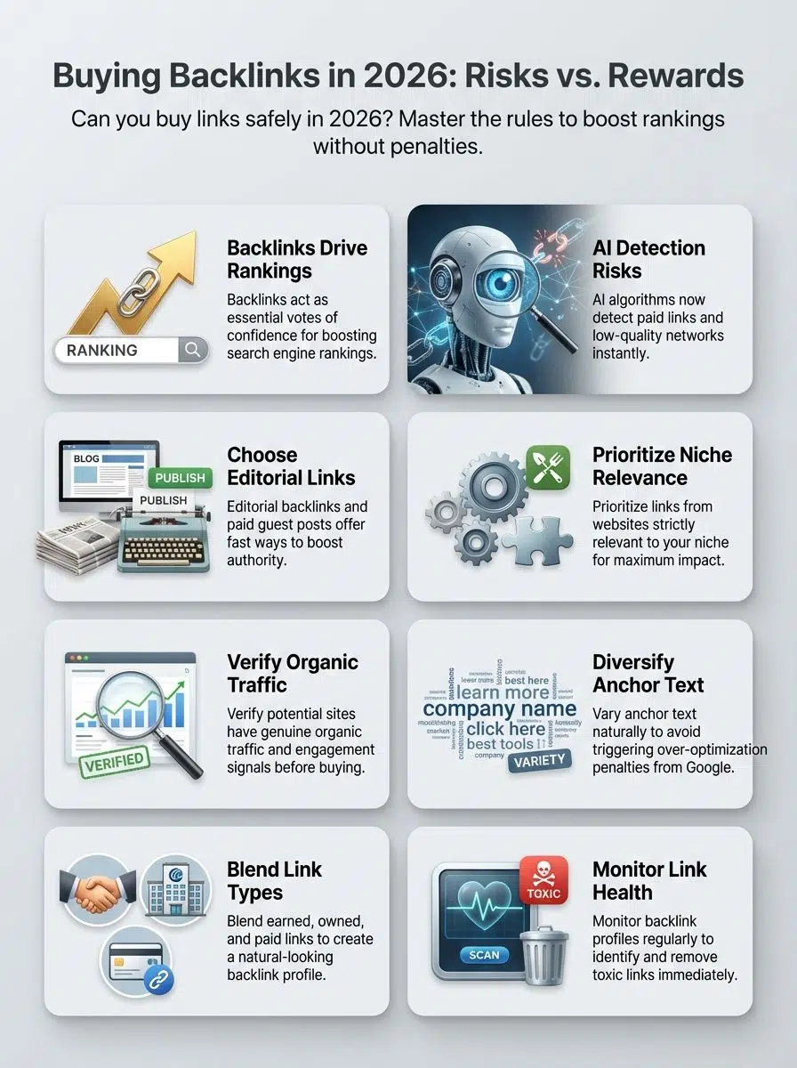 Buying Backlinks In 2026 does it matter