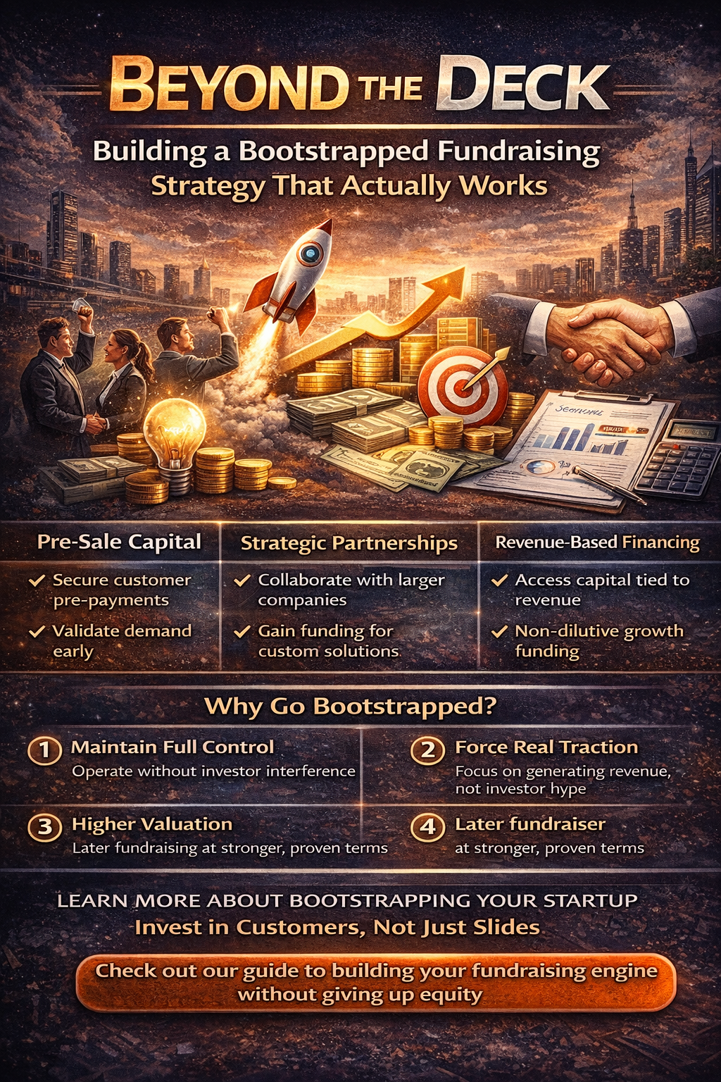 startup booted fundraising strategy