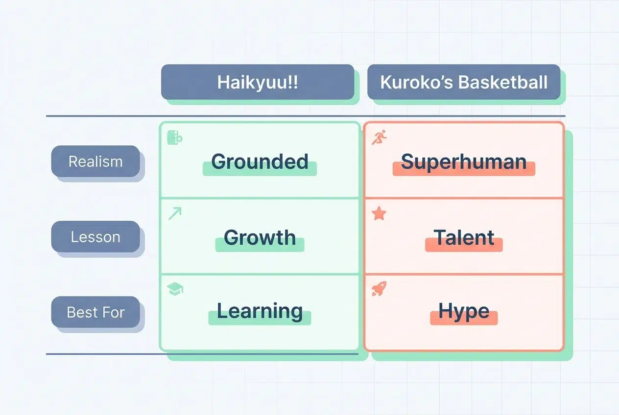 Comparing the Two Titans of Court Anime