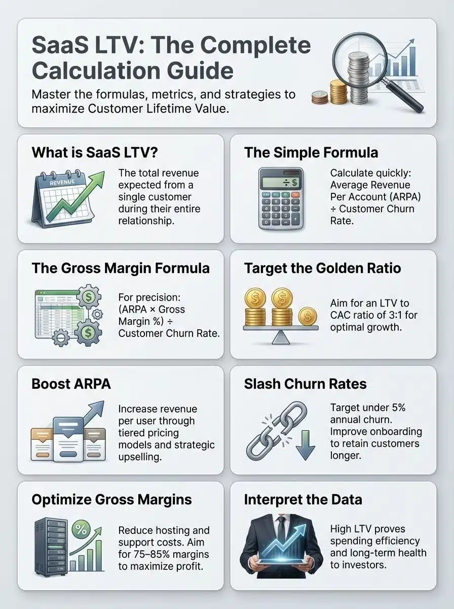 Complete SaaS LTV Calculation Guide