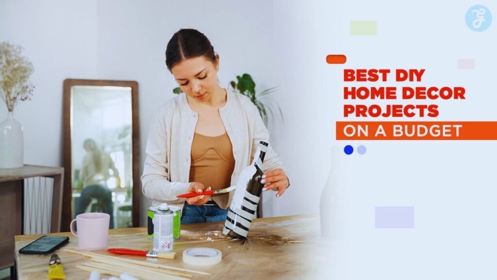 DIY home decor on a budget