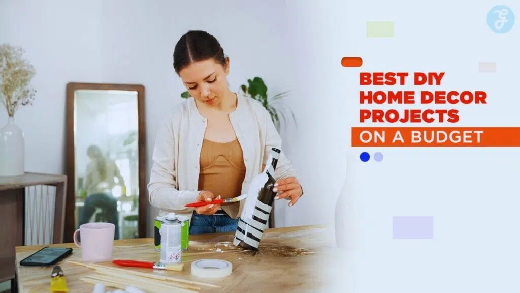 DIY home decor on a budget