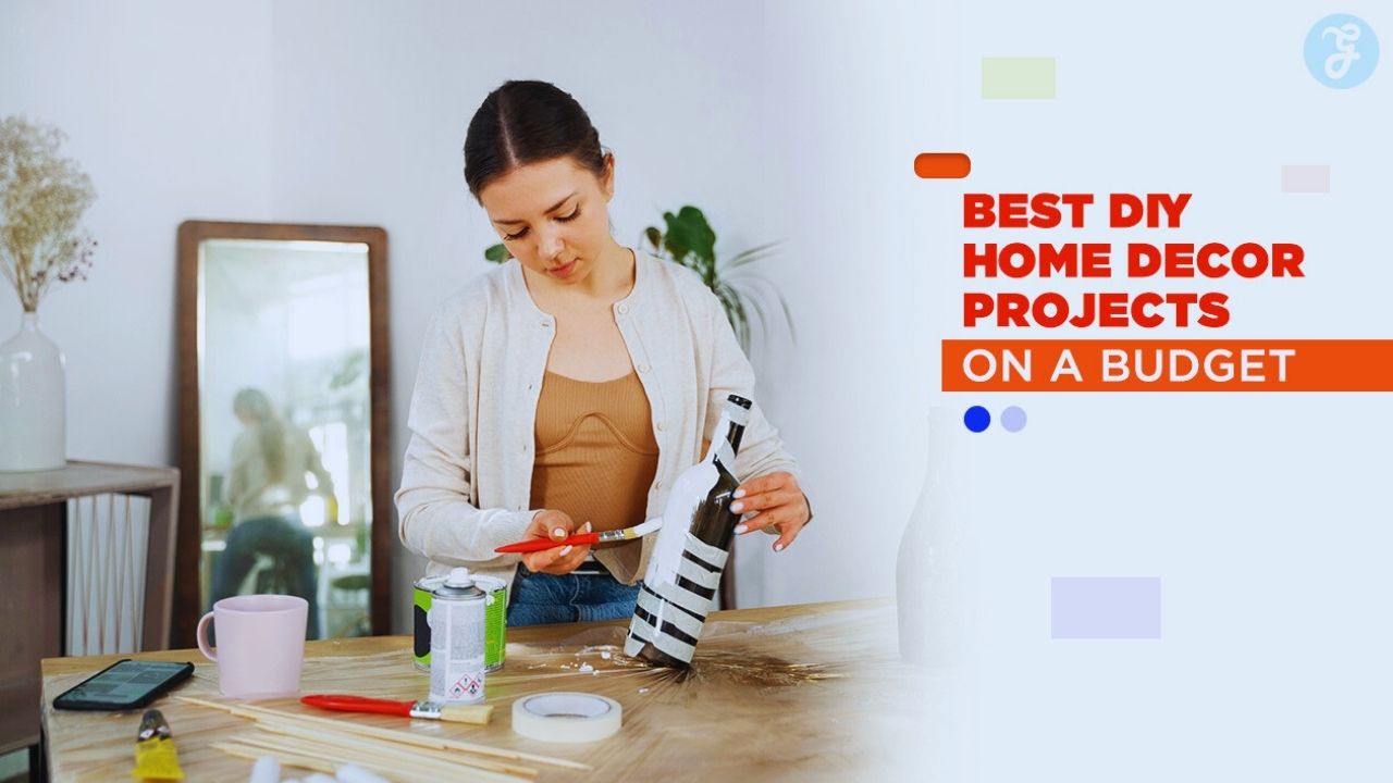 DIY home decor on a budget