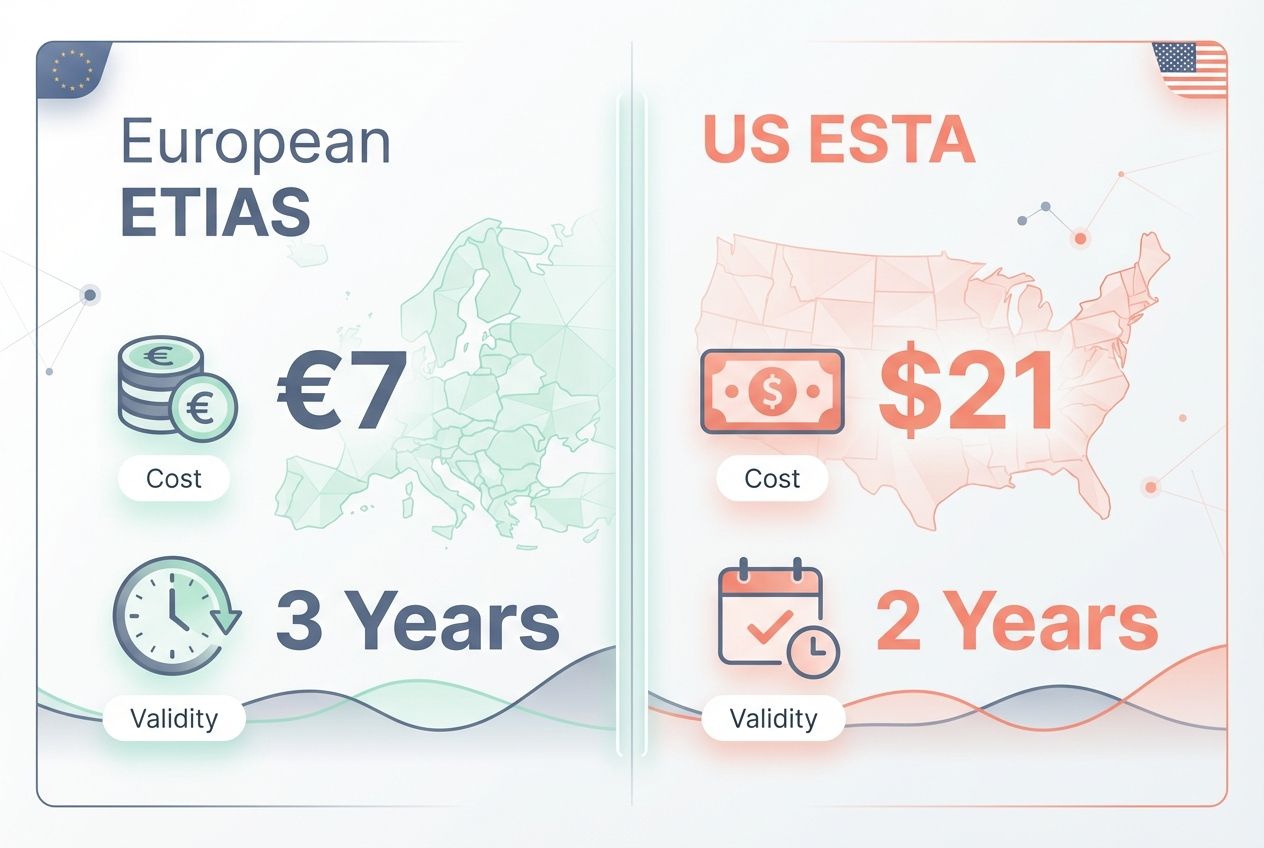 ETIAS vs. US ESTA A Quick Comparison