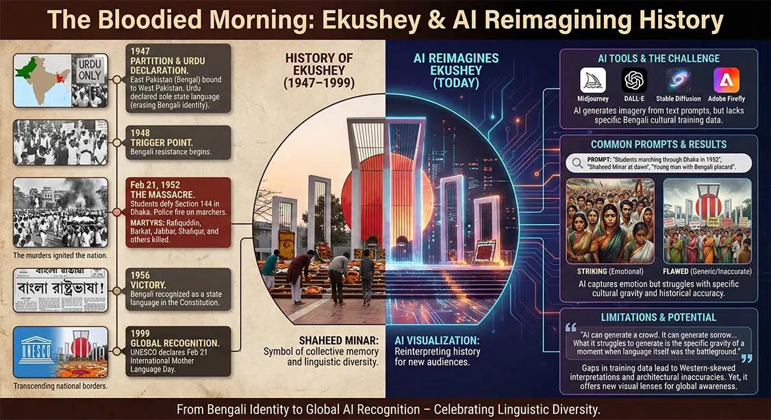 Ekushey and AI Reimagining History