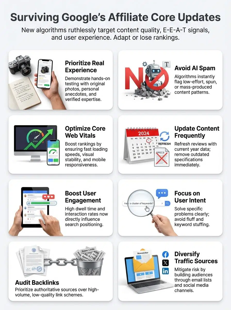 Google Core Update on Affiliate Sites