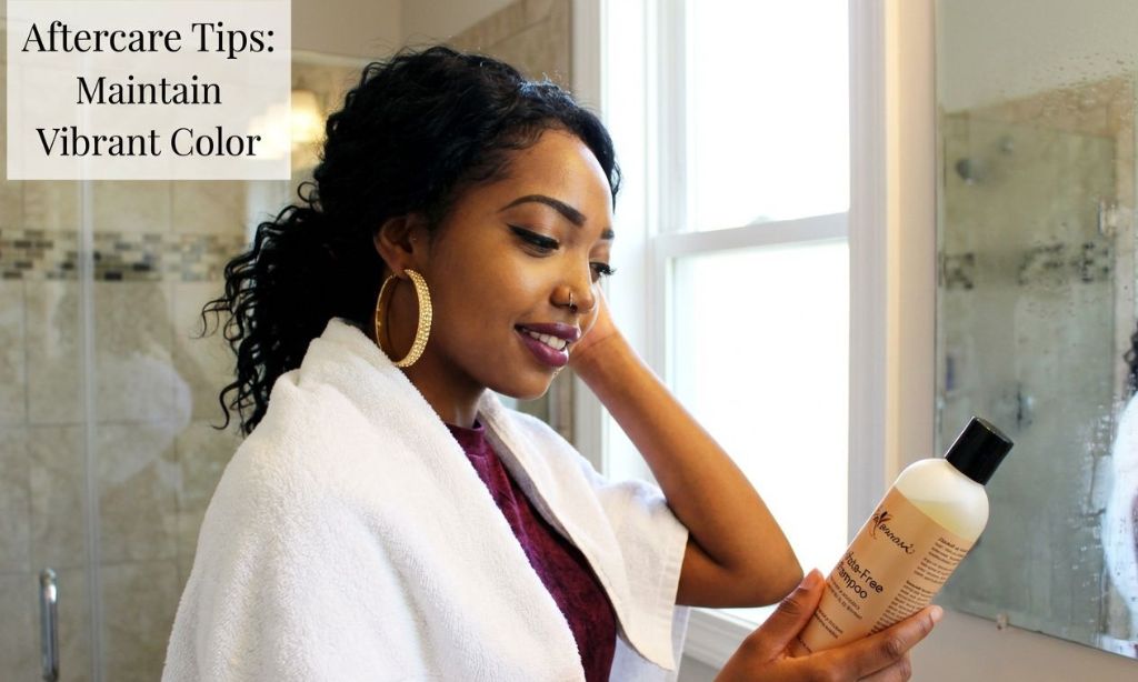 Hair Dye Aftercare Routine